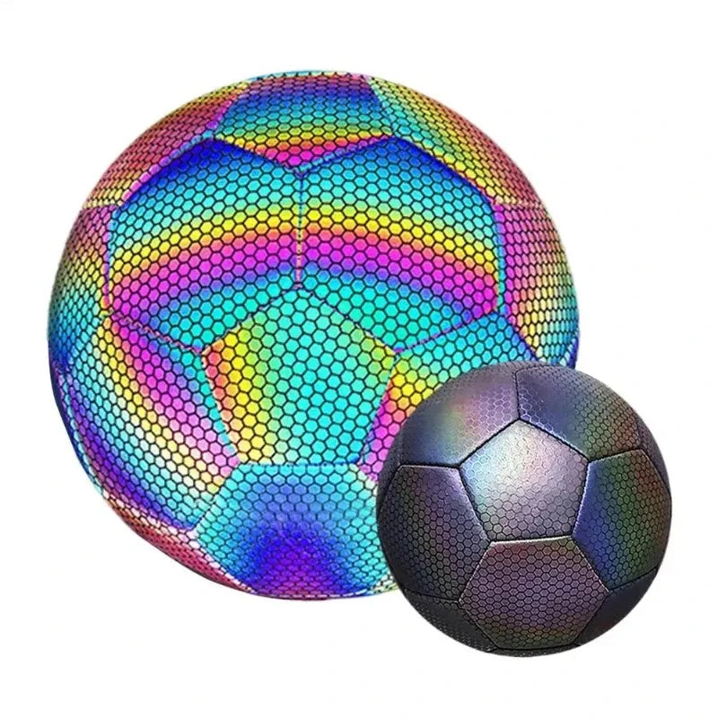 Soccer Reflective Football Luminous Ball Night Outdoor Sports