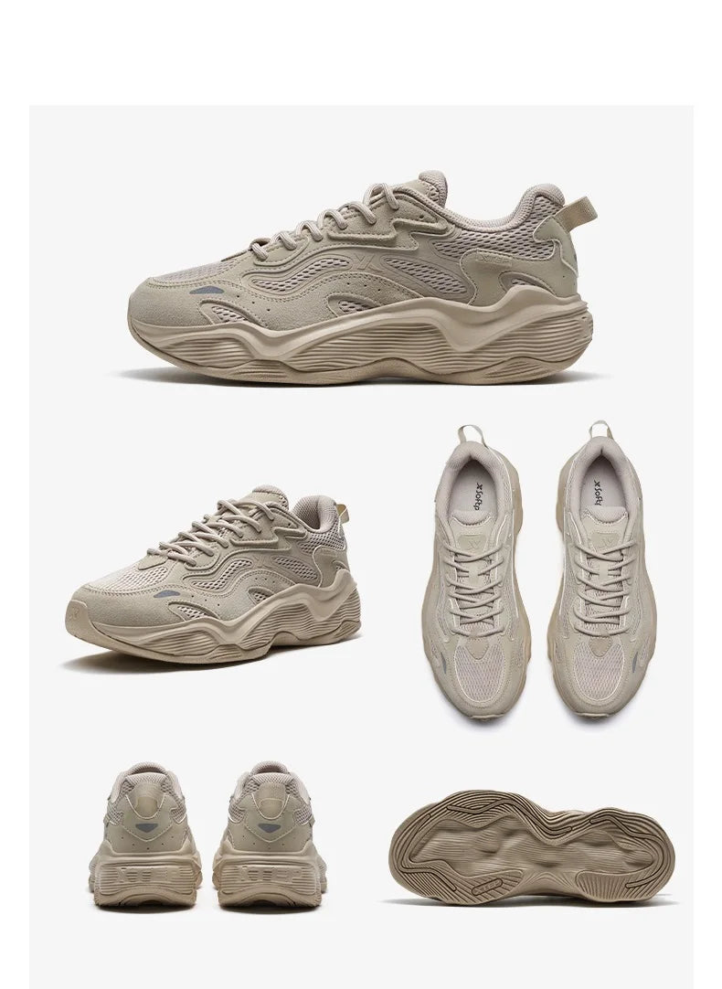 Xtep Casual Shoes Men 2024 Summer Comfortable Fashion