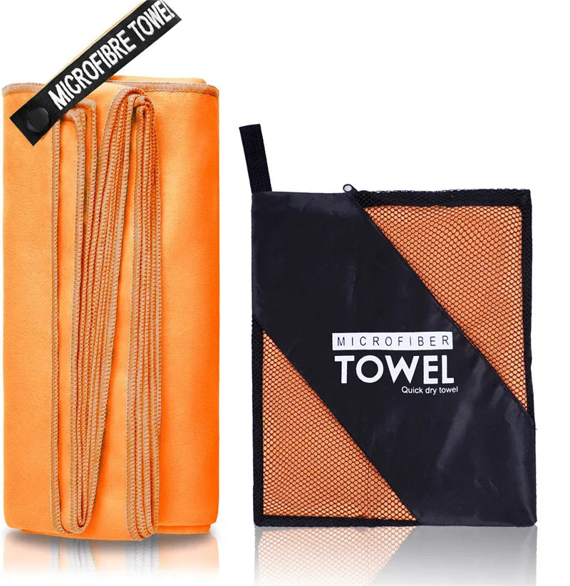 Quick-Drying Sports Towel 40x80/80x160CM Blue Grey Green Orange