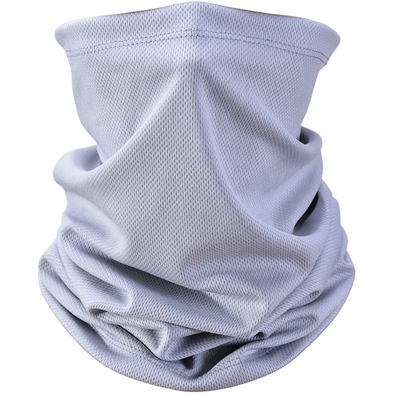 Solid Colour Multi-Use Neck Warmer Tube