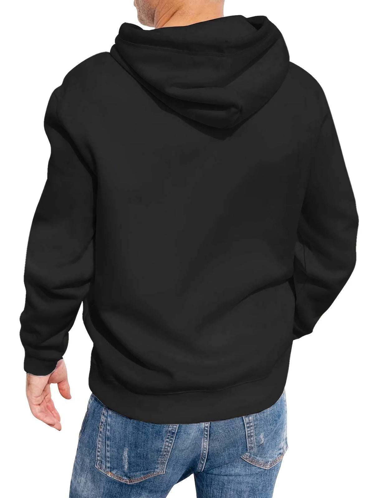 Men's Paris Graphic Print Pullover Hoodie, image 8 of 15