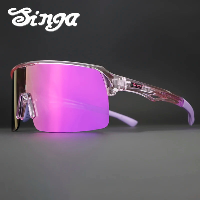 Polarized Cycling Goggles Women Men Bicycle Eyewear Singa