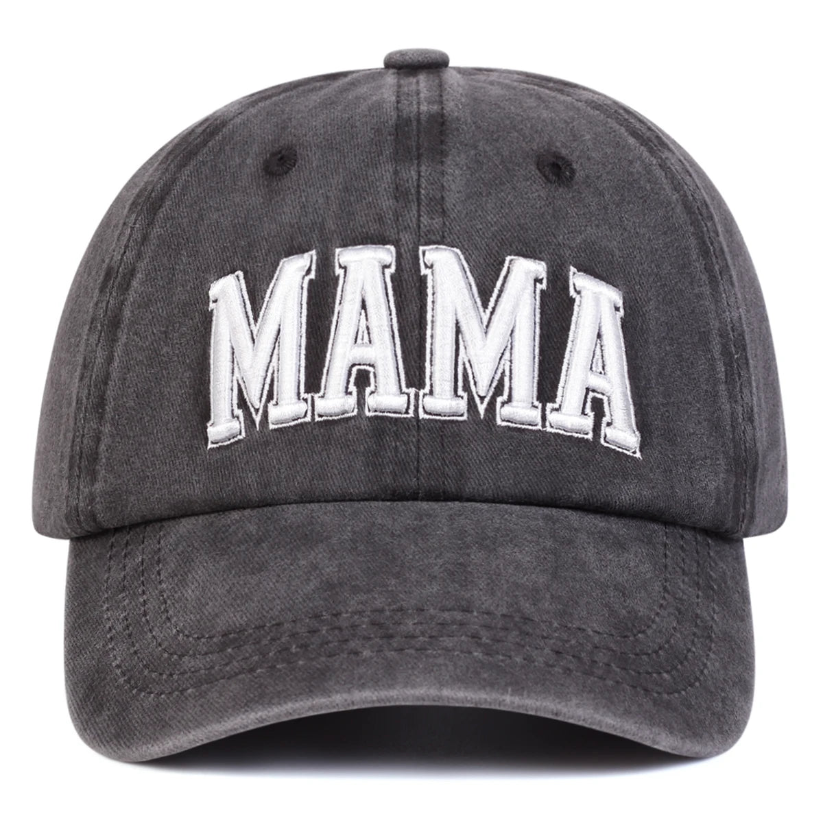 Unisex Parent Child 3D MAMA/MINI Embroidery Wash Baseball