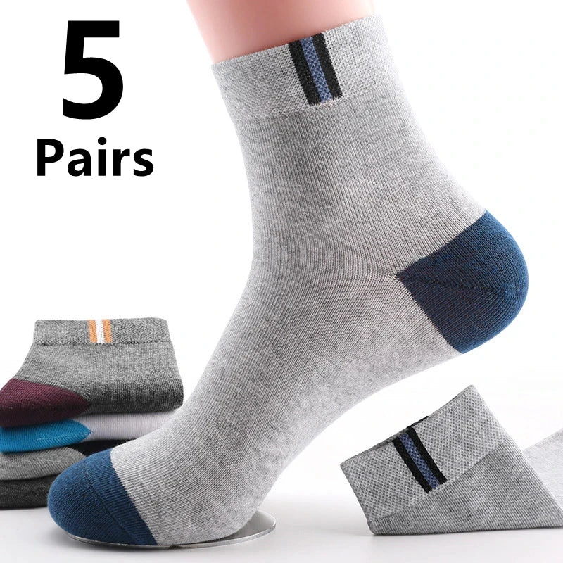 Men's Breathable Cotton Ankle Socks, image 36 of 58
