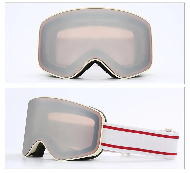 Ski Snowboard Goggles Women Men Skiing Eyewear Mask