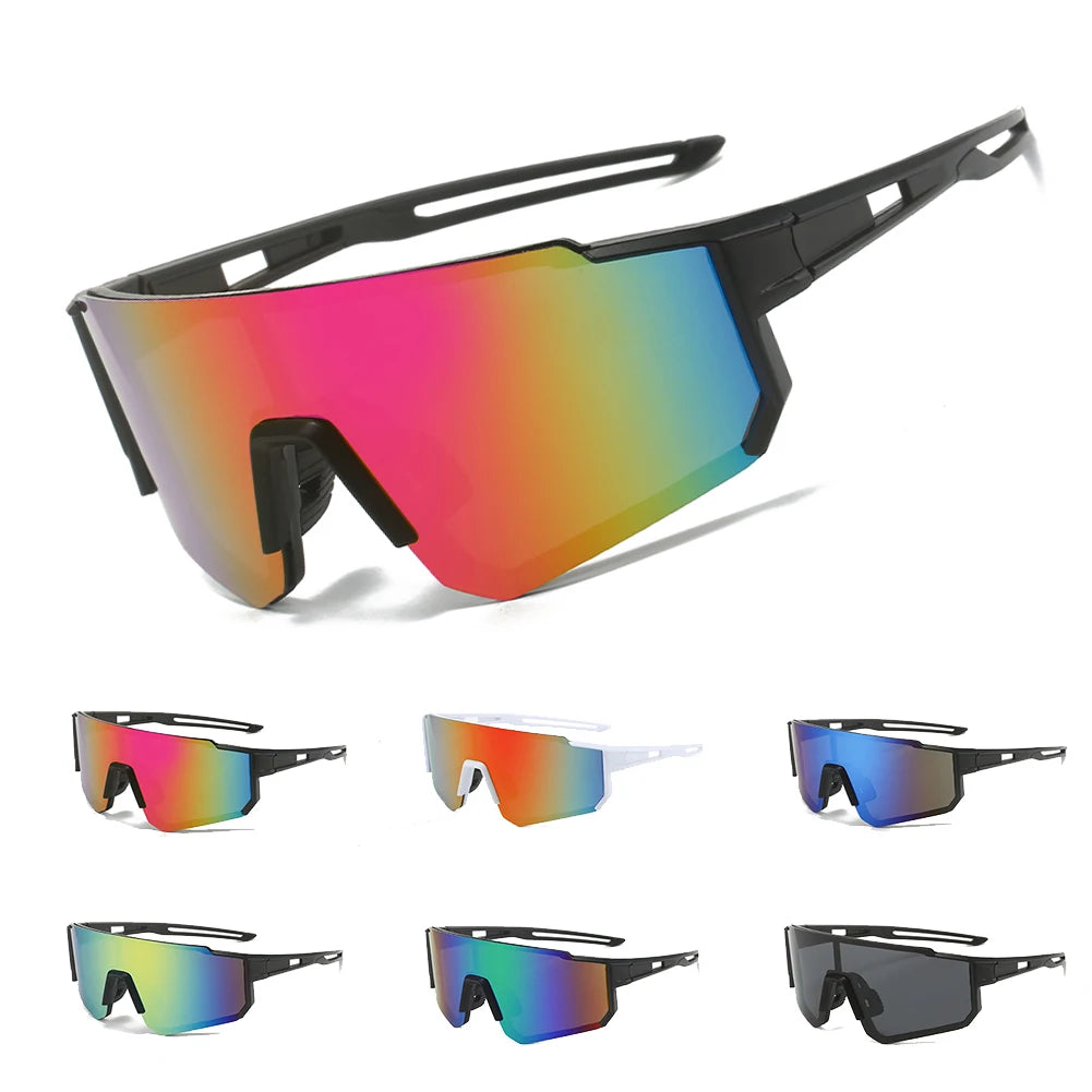 Polarized Cycling Sunglasses UV Protection Windproof Glasses Men