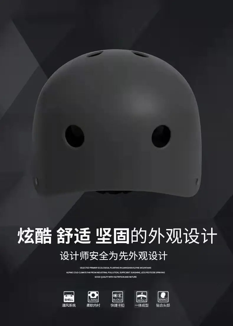 Electric Scooter Round Bike Helmet Cycling Skateboard Ski