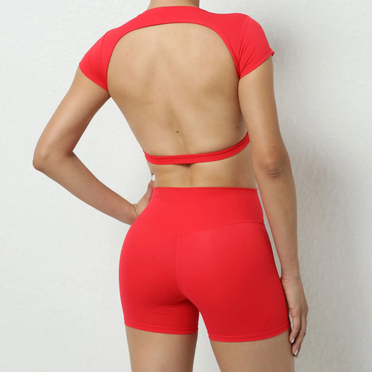 Women's Matching 2-Piece Yoga and Gym Set, image 1 of 38