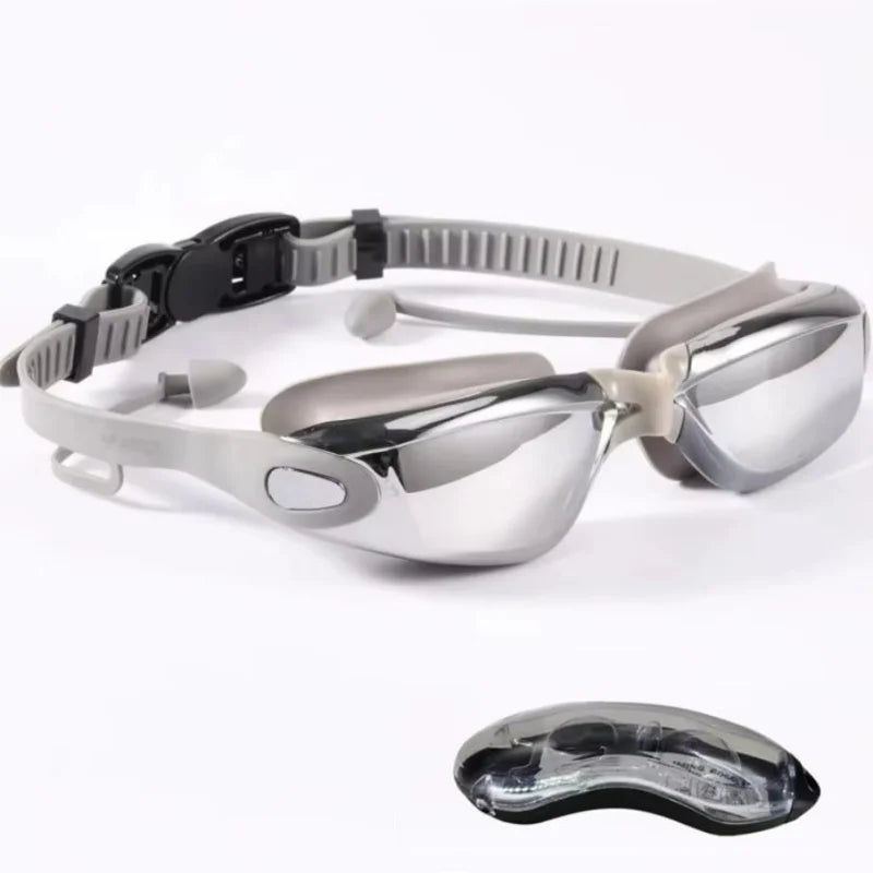 ARENA Professional Adult Anti-fog Swimming Goggles Earplugs Men