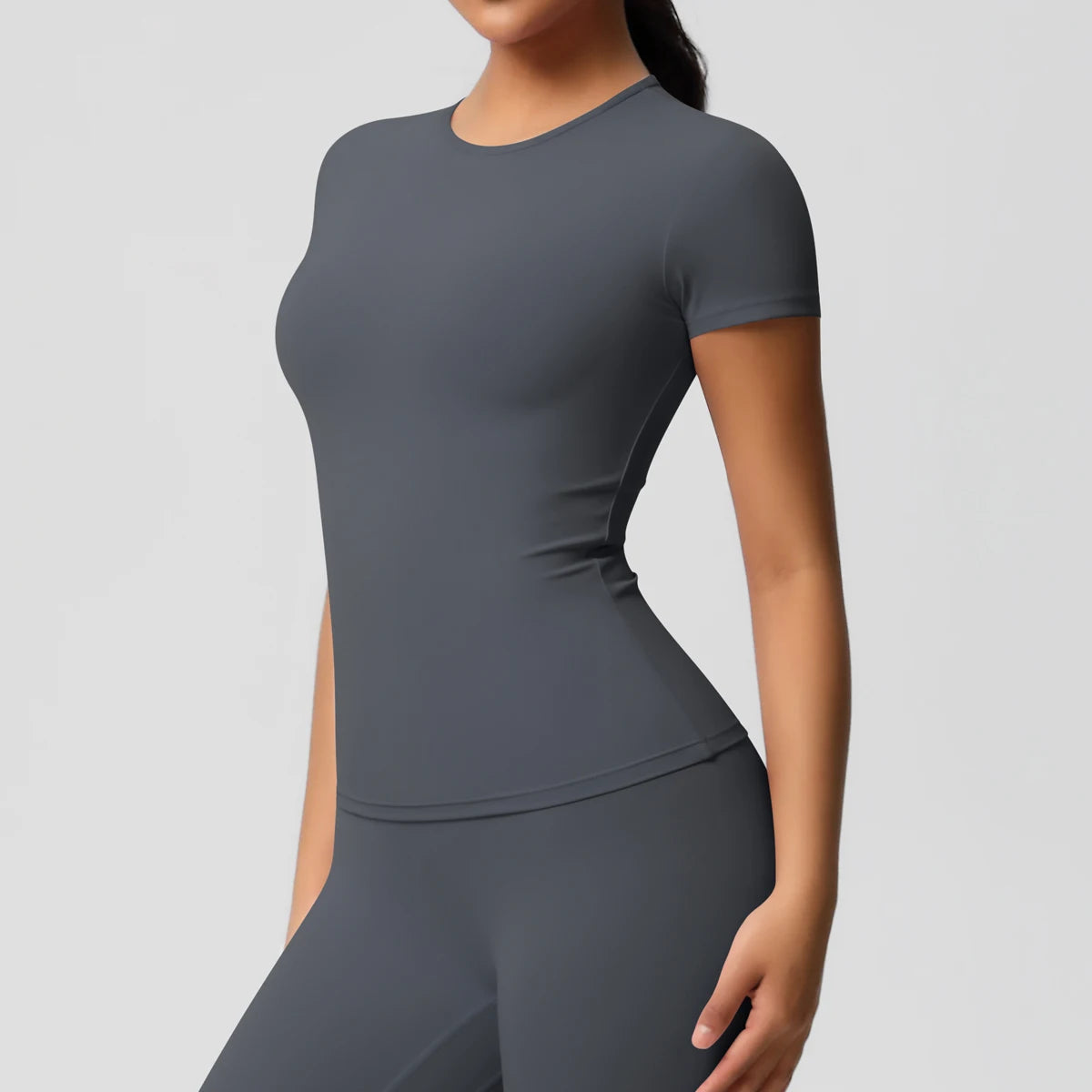 Workout Dry Fit Breathable High Elastic Sports Top