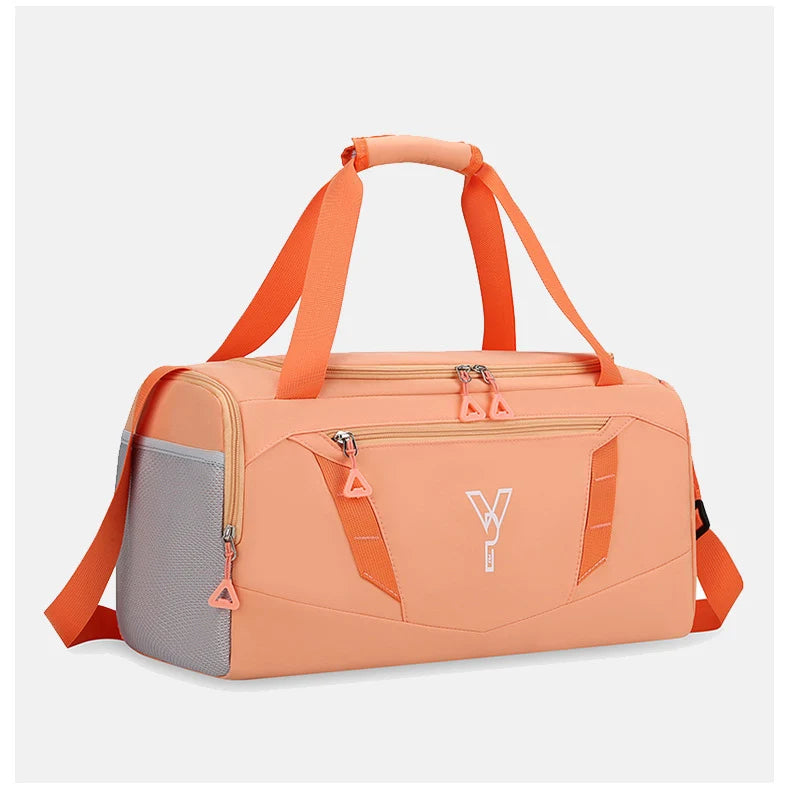 Women's Waterproof Gym Bag with Shoe Pocket