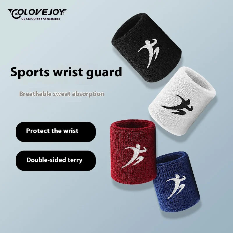 Sports Wristbands Men Women - Breathable Sweat Absorbing