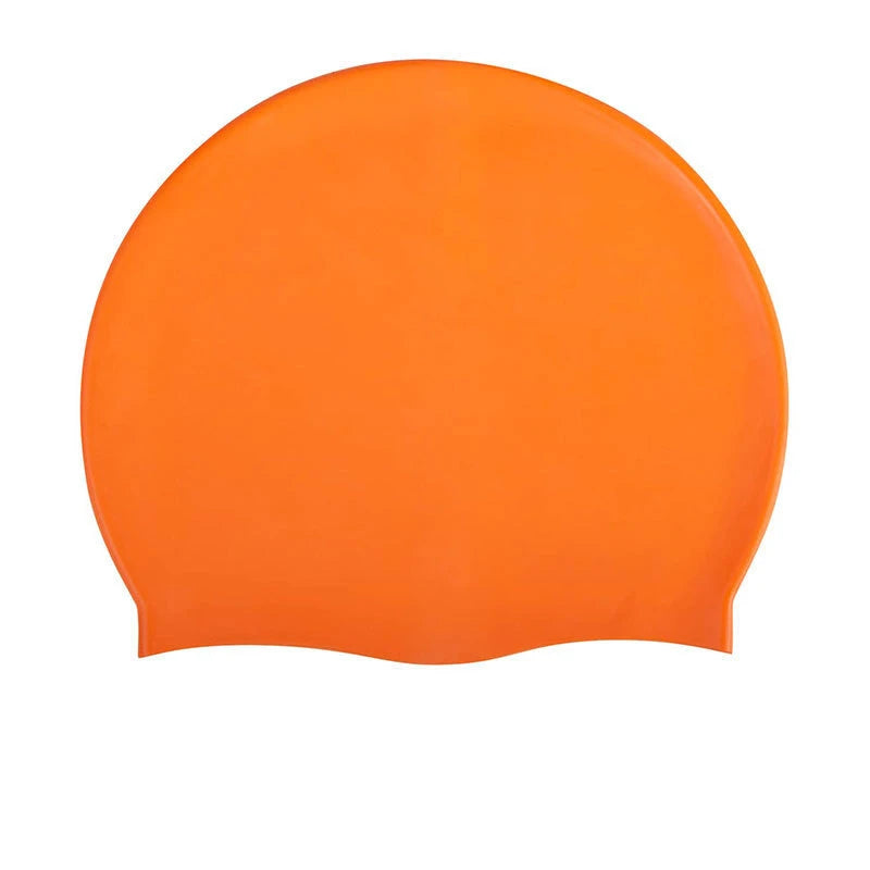 Unisex Waterproof Silicone Swimming Cap, image 21 of 32