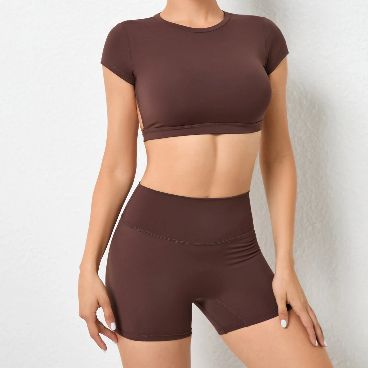 Women's Matching 2-Piece Yoga and Gym Set, image 24 of 38