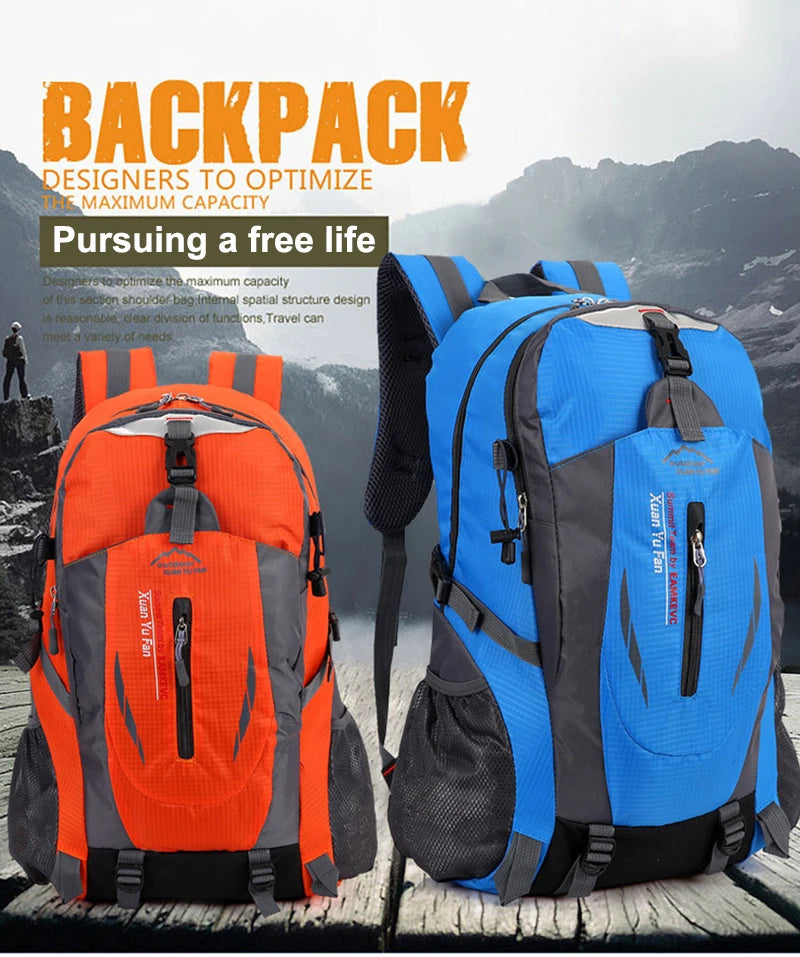 New Unisex Travel Backpack Women Men Outdoor Hiking