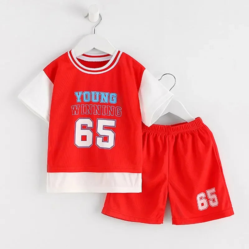 Children's Sports Suit Kids Sets Clothes Boys Girl