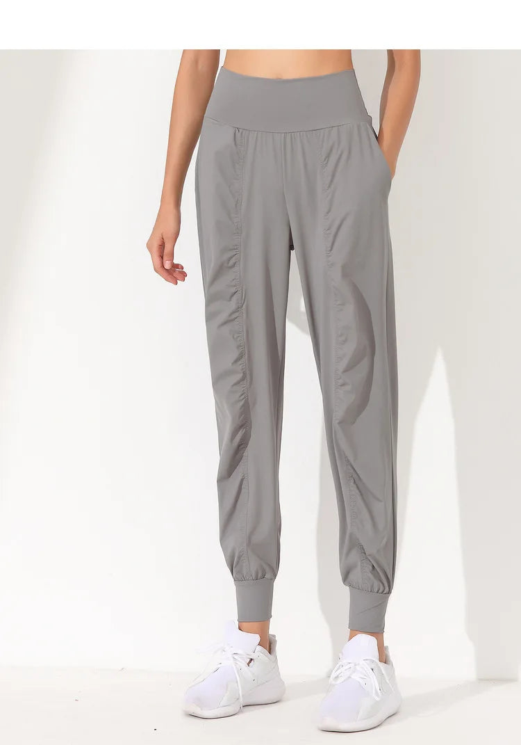 Women's Loose-Fit Cuffed Running Joggers