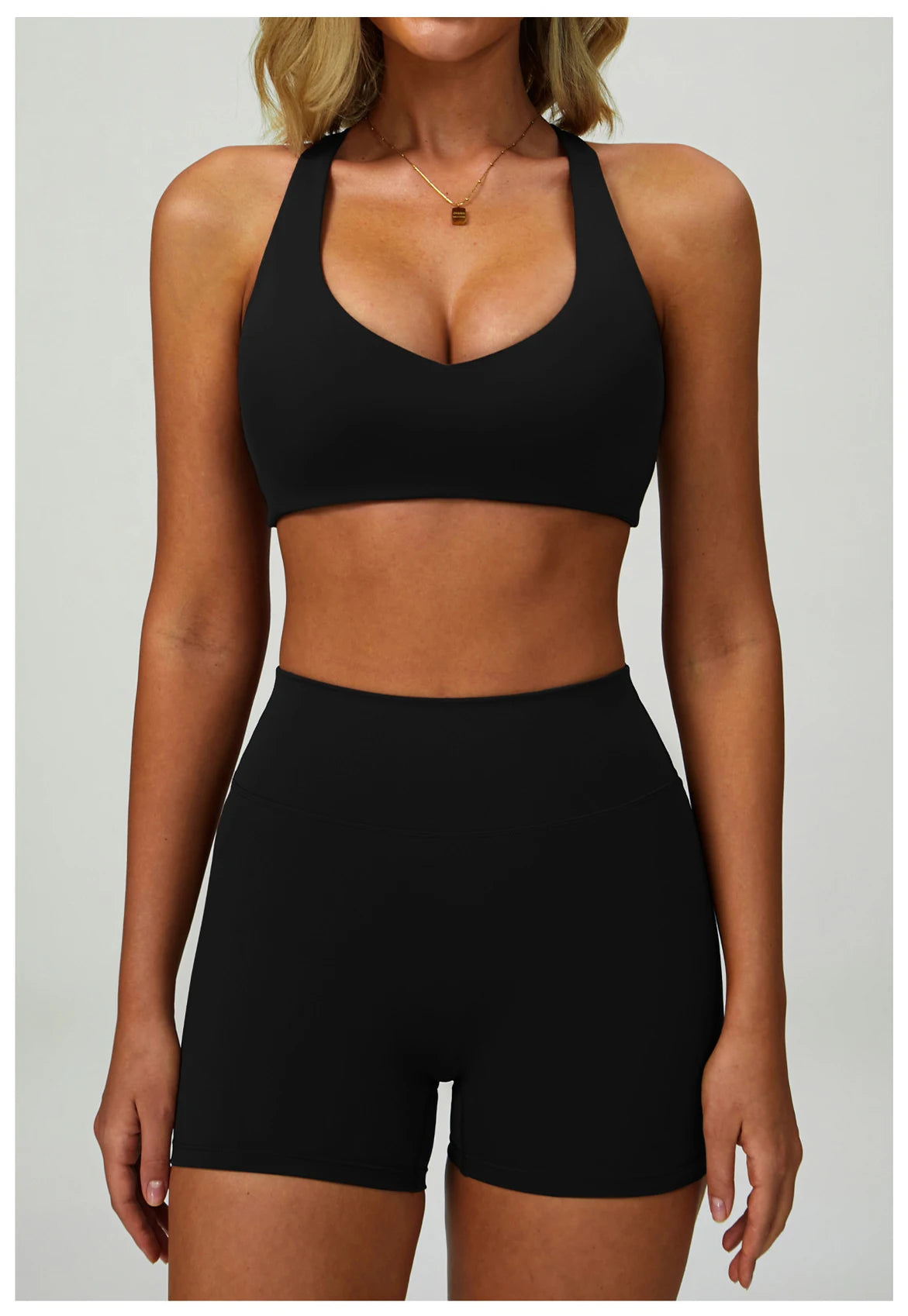 Women's 2-Piece Yoga Set, Leggings or Shorts, image 31 of 60