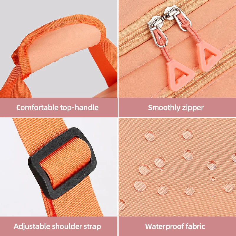 Women's Waterproof Gym Bag with Shoe Pocket, image 5 of 30