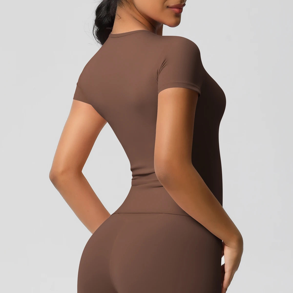 Workout Dry Fit Breathable High Elastic Sports Top