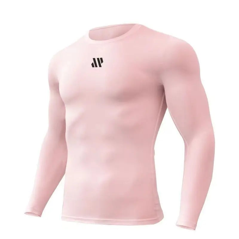 Men Turtleneck Quick dry Long-Sleeved Compression Long Sleeved