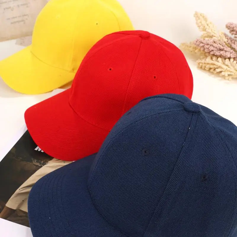 Fashion Candy Color Kids Baseball Cap Sun Protection