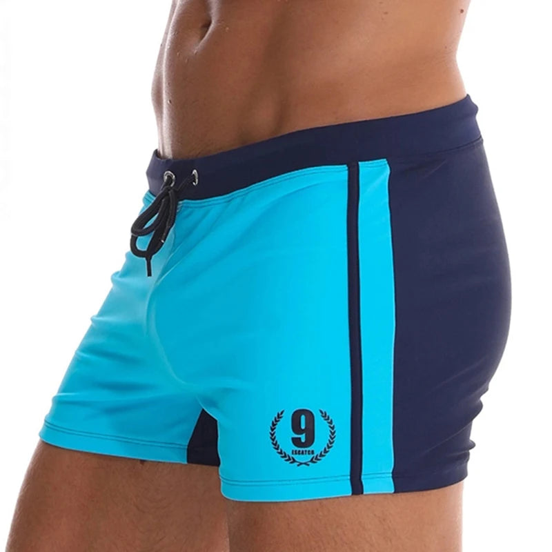 Men's Adjustable-Waist Swim Trunks, M-2XL