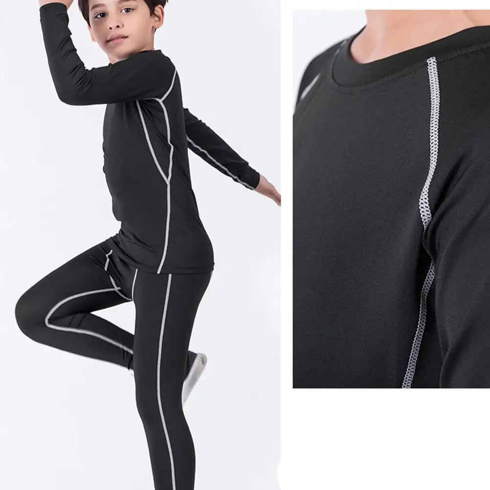 Kids' Sportswear Thermal Underwear Baby Quick Drying Basketball