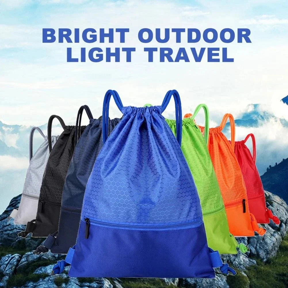 Thick-Rope Drawstring Gym and Sports Bag