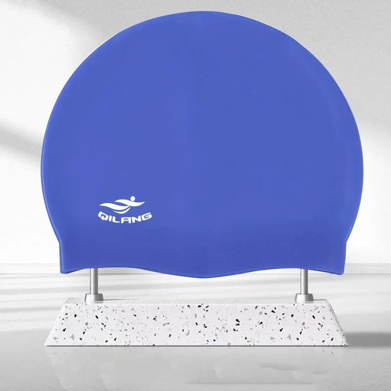 No Fog Head Silicone High-quality Swimming Cap Adults