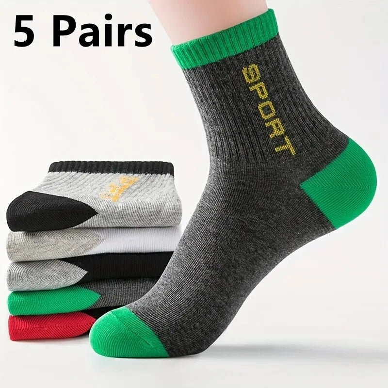 Men's Breathable Cotton Ankle Socks