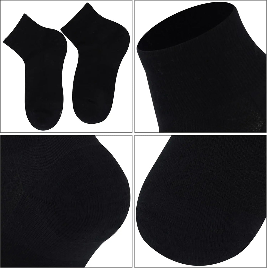 Unisex 65% Merino Ankle Socks, 1, 3 or 4 Pairs