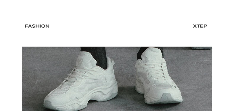 Xtep Casual Shoes Men 2024 Summer Comfortable Fashion