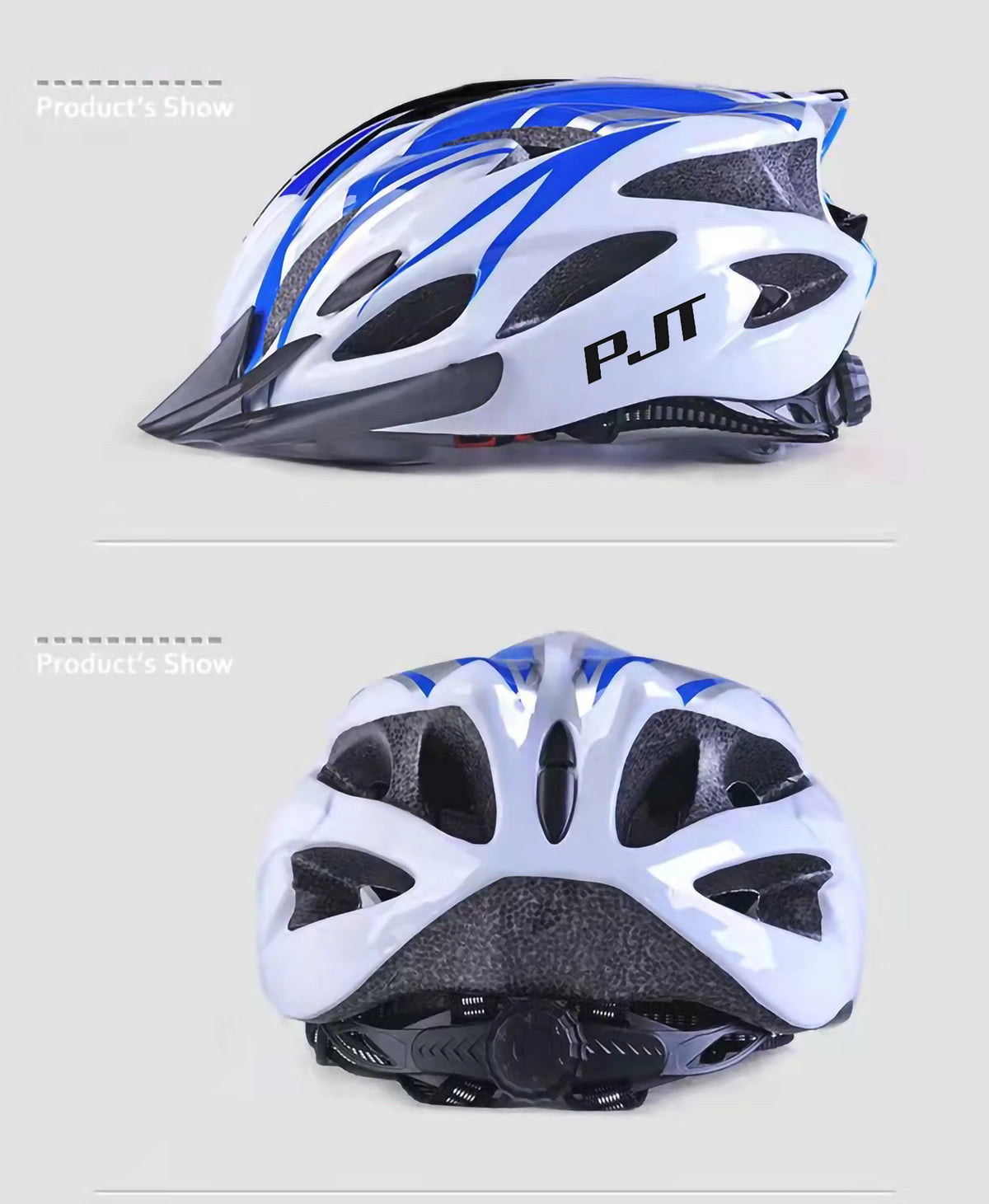 PMT Vented Bike Helmet, Adjustable 56-62cm, image 8 of 20