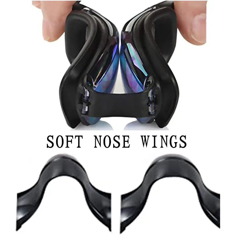 ARENA Professional Adult Anti-fog Swimming Goggles Earplugs Men