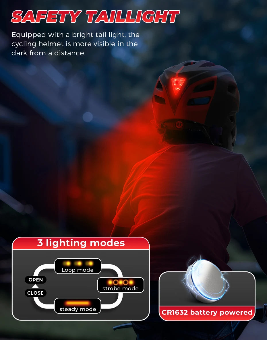 VICTGOAL Kids' Detachable Full-Face Bike Helmet
