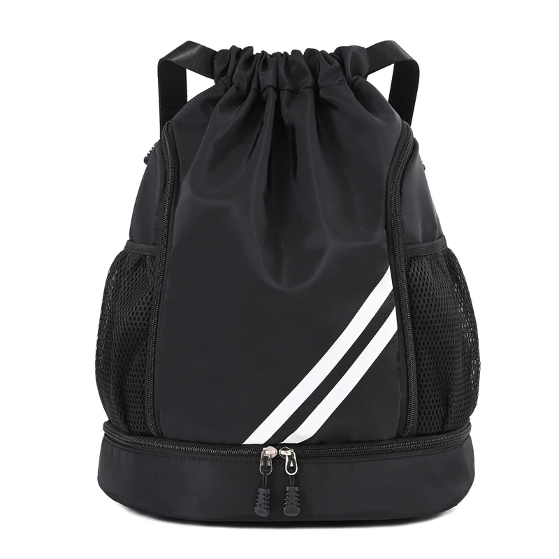 Unisex Basketball Drawstring Gym Backpack, image 8 of 20