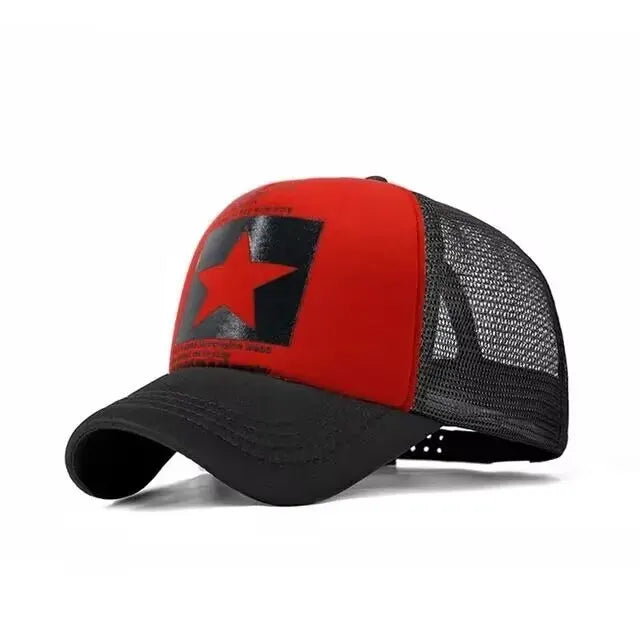 Fashion Spring Baseball Cap Snapback Mesh Hats Hip
