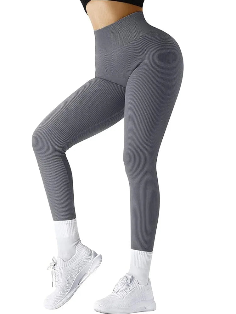 Women's High-Waisted Stretch Gym Leggings
