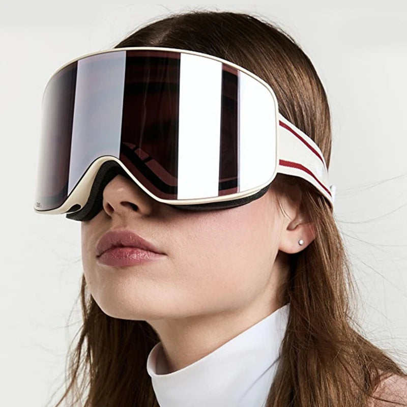 Unisex Anti-Fog Ski and Snowboard Goggles, image 2 of 30