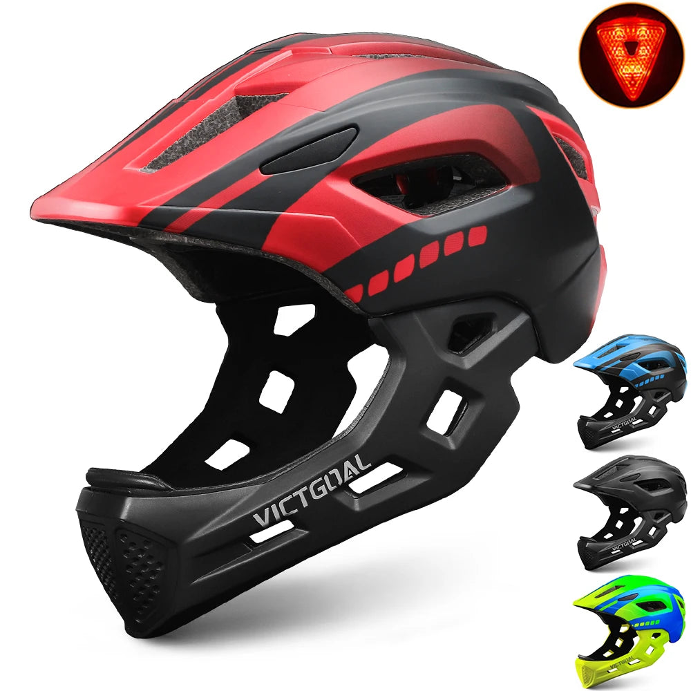 VICTGOAL Kids' Detachable Full-Face Bike Helmet, image 2 of 23