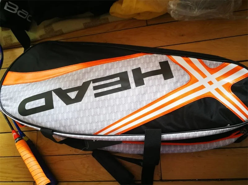 HEAD Tennis Rackets Bag Large Capacity 3-6 Pieces