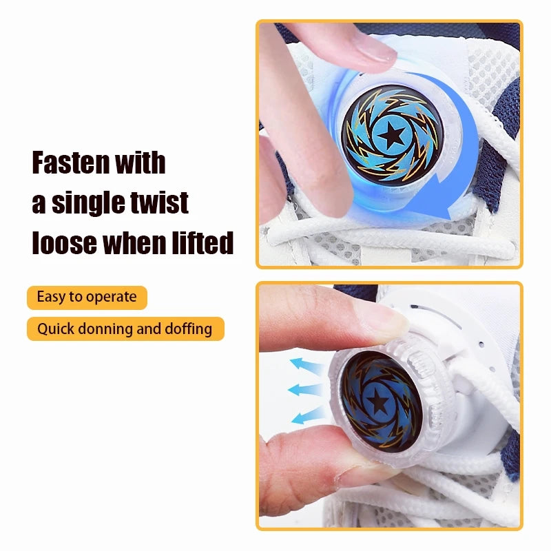 Elastic No-Tie Shoelaces for Trainers