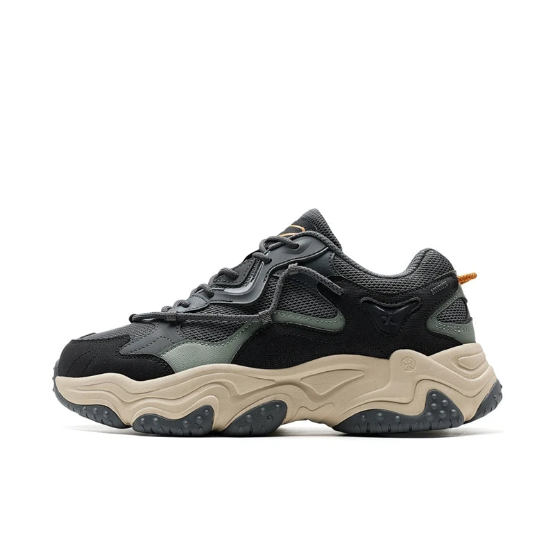 Xtep Volcano Casual Shoes Men 2025 Spring Comfortable