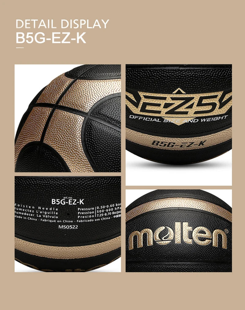 Men Molten Basketball Balls Official Size 7/6/5 PU