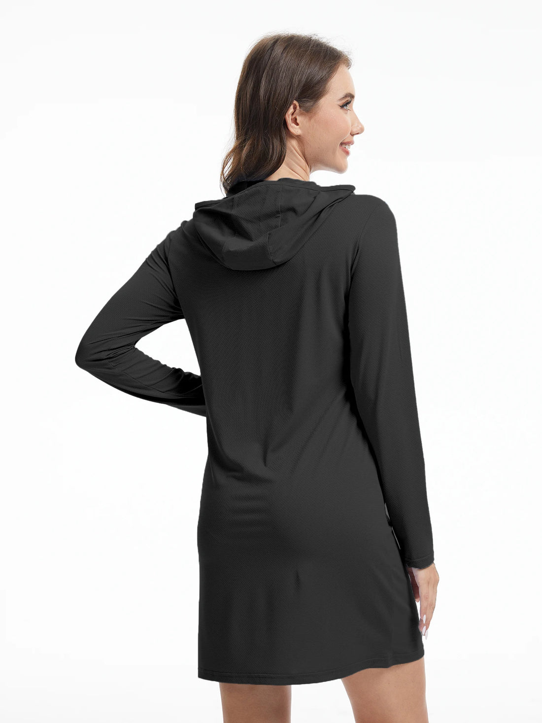 Women's Quick-Dry Hooded Beach Cover-Up