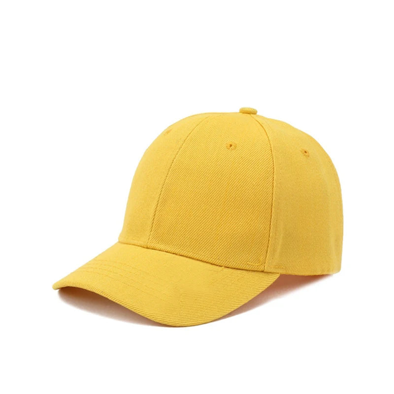 Fashion Candy Color Kids Baseball Cap Sun Protection