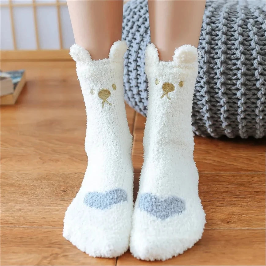 5 Pairs Letter Print Socks Comfy & Breathable