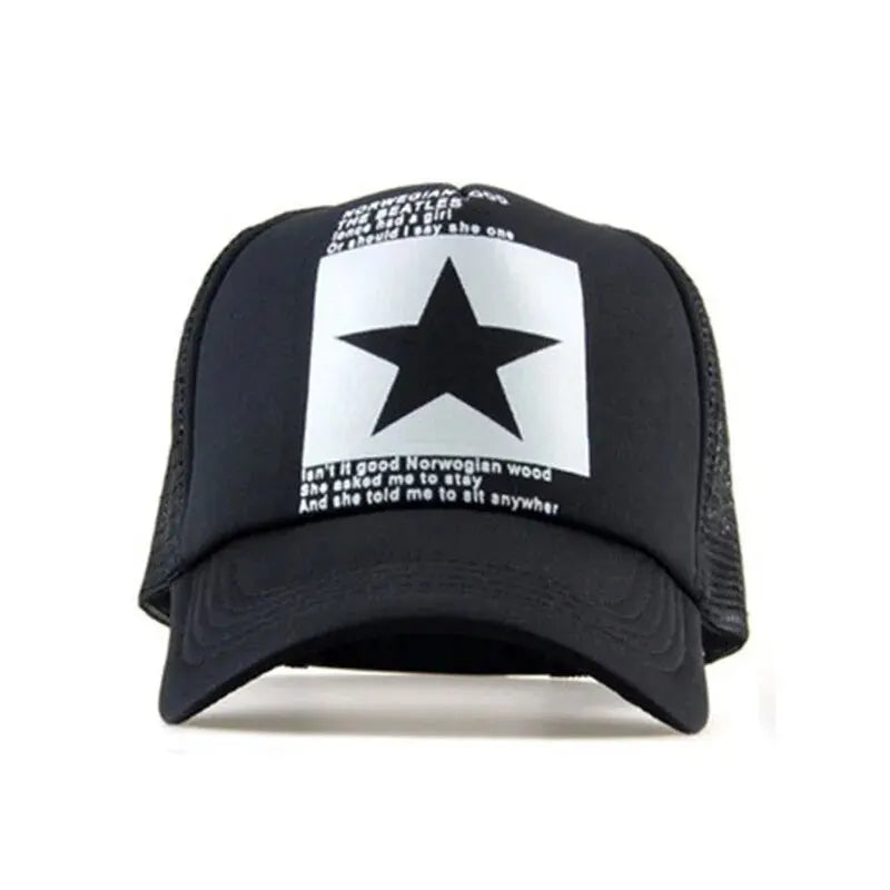 Unisex Mesh-Back Snapback Baseball Cap