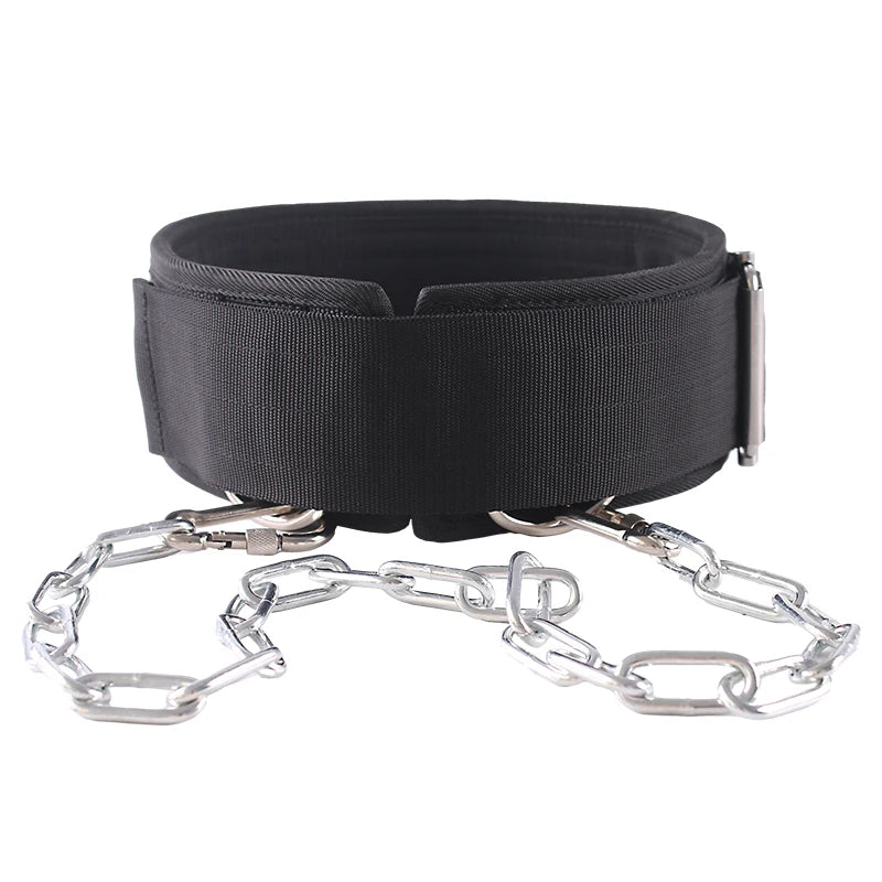 Fitness 3 Layers Nylon Dip Belt Weightlifting,Heavy Duty